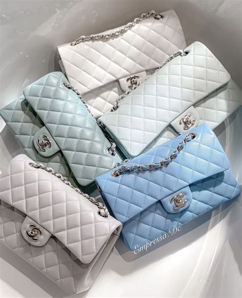 chanel single flap bag hologram|Chanel flap bag colors.